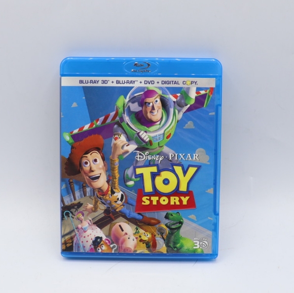 Toy Story (Blue-ray + 3D + DVD, 2011, 4-Disc Set) Walt Disney Pixar, Tom… - Picture 1 of 4